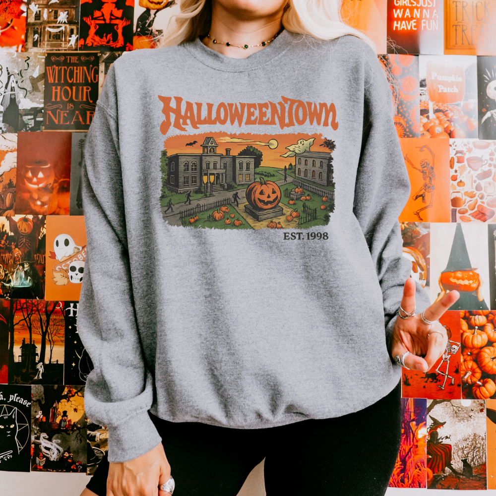 Retro HalloweenTown Unisex Sweatshirt