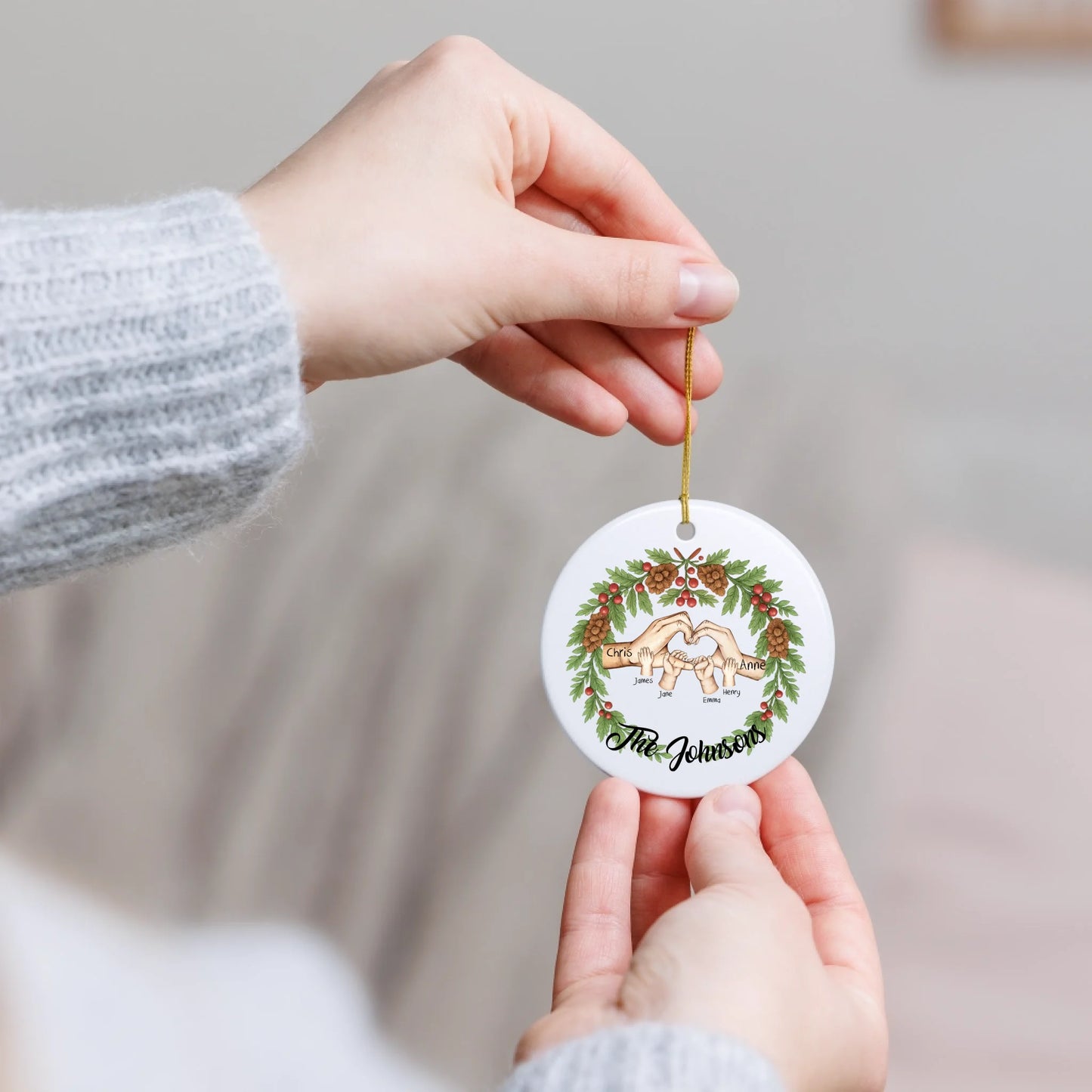 Family Personalized Ornament