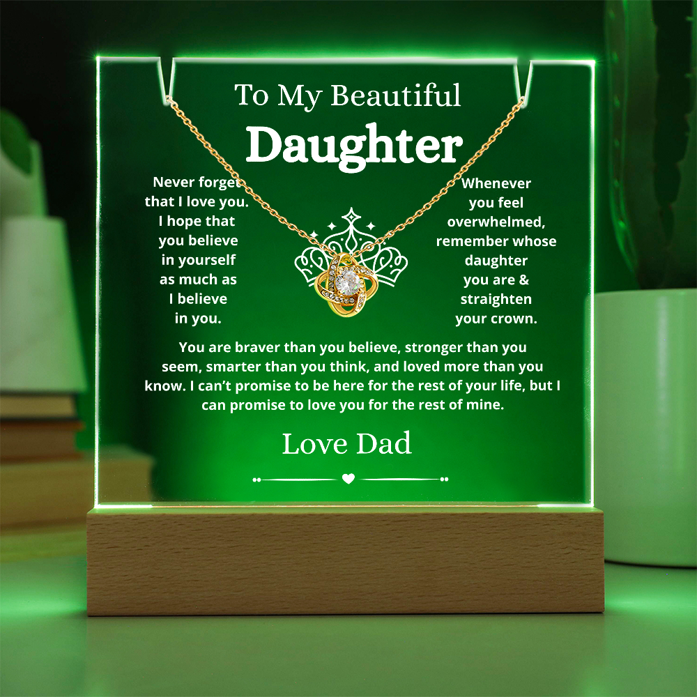 To My Beautiful Daughter - Love Dad