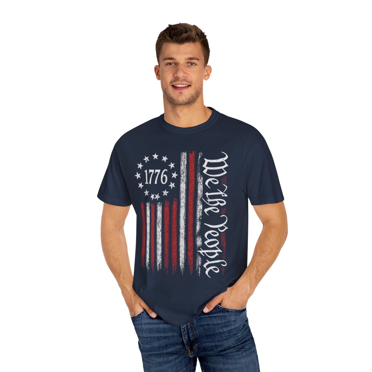 We The People 1776 Unisex Garment-Dyed T-shirt