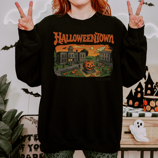 Retro HalloweenTown Unisex Sweatshirt