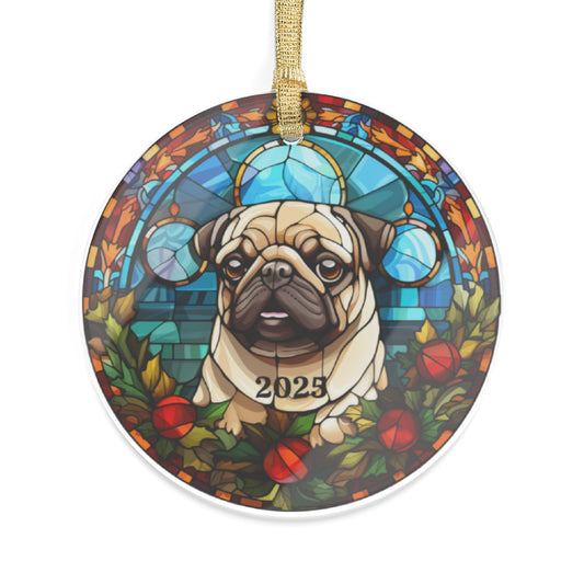Stained Glass Pug Acrylic Ornaments | Pet Lover Holiday Decor, Unique Christmas Gifts, Dog Memorial Keepsakes, Personalized Tree [...]