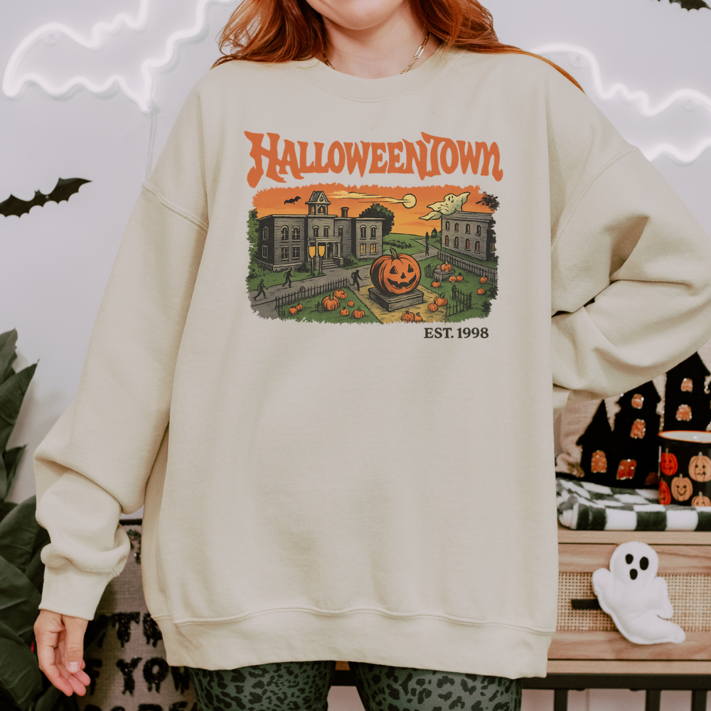 Retro HalloweenTown Unisex Sweatshirt