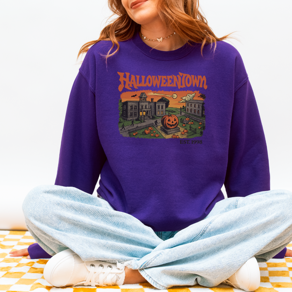 Retro HalloweenTown Unisex Sweatshirt