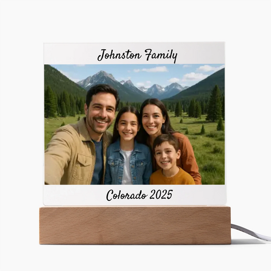 Acrylic Square LED 1