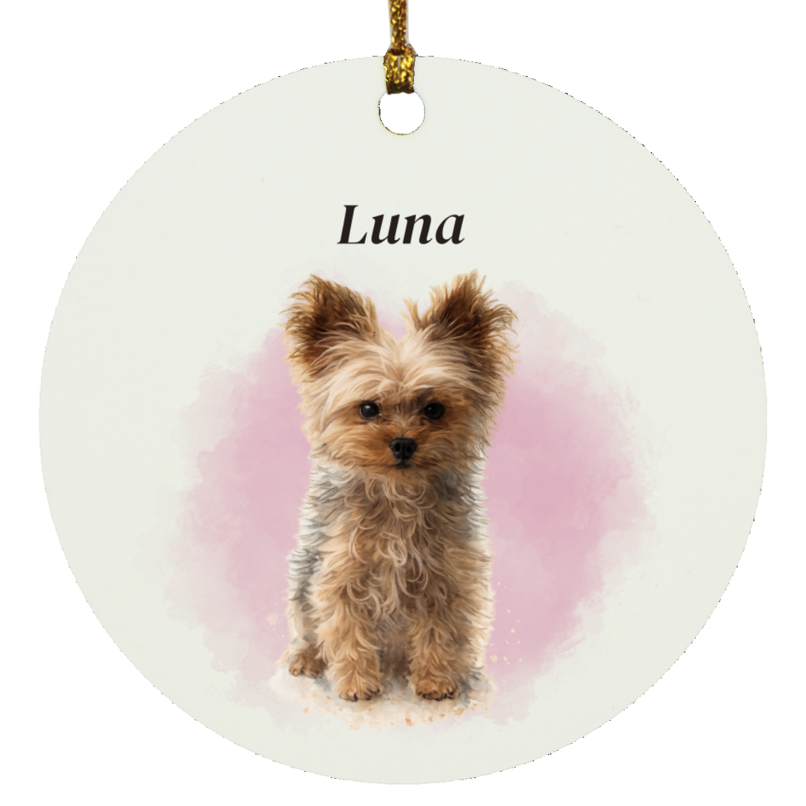 Luna pet ornament