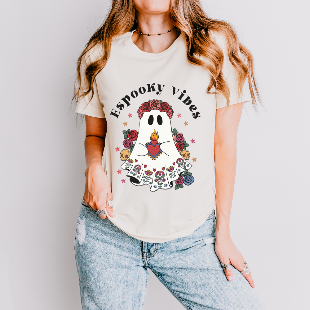 Espooky Vibes Unisex Jersey Short Sleeve Tee