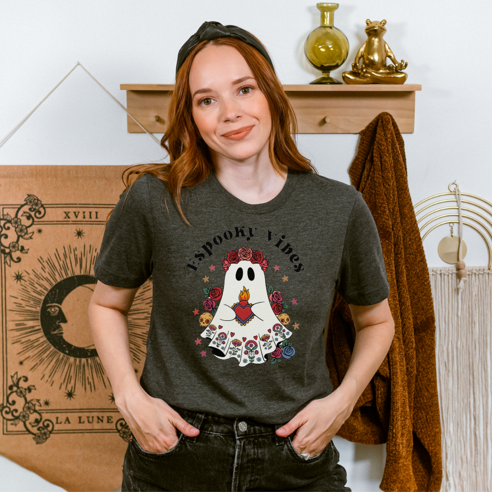 Espooky Vibes Unisex Jersey Short Sleeve Tee