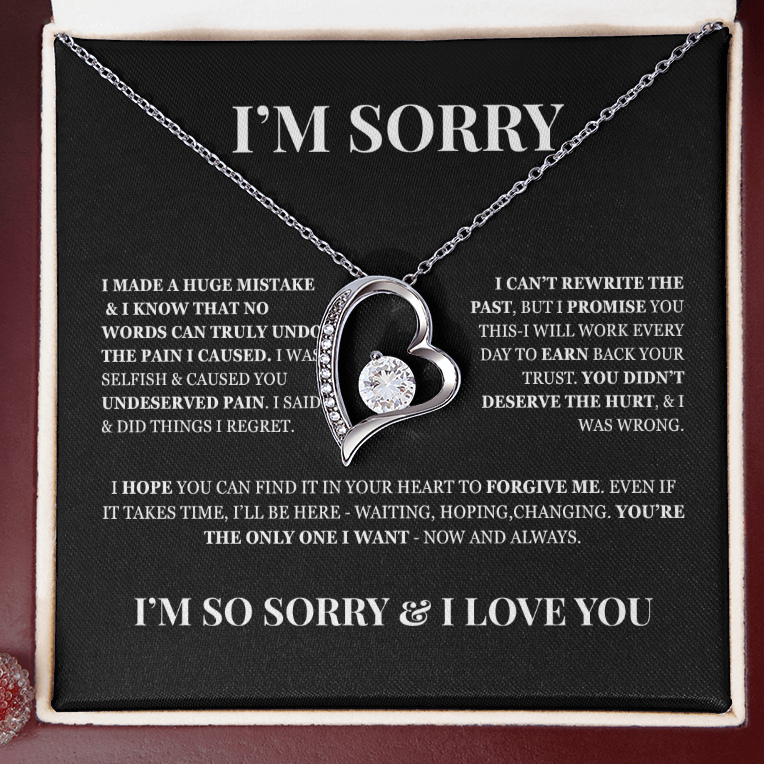 I'm Sorry - Apology Gift for Her
