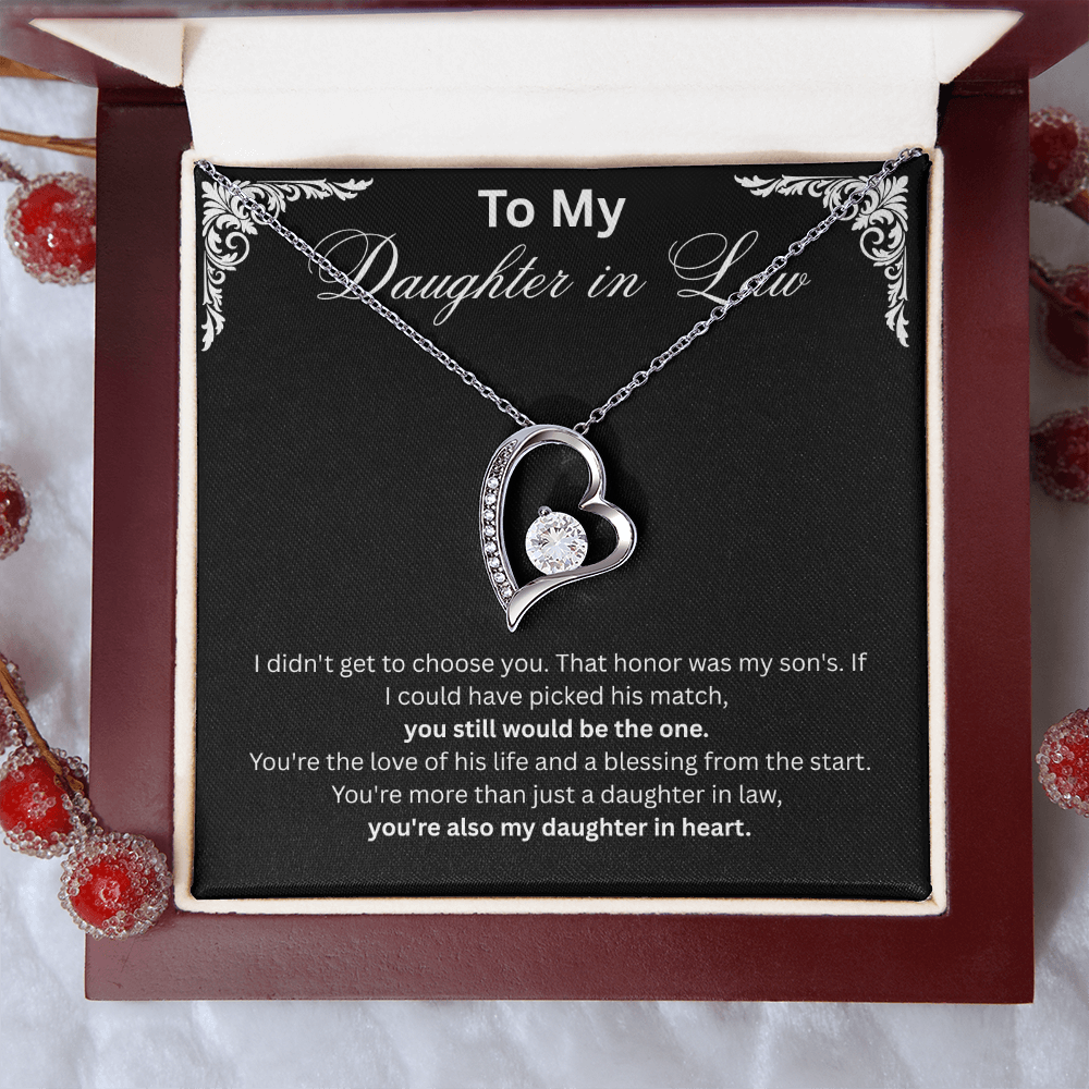 To My Daughter in Law Necklace