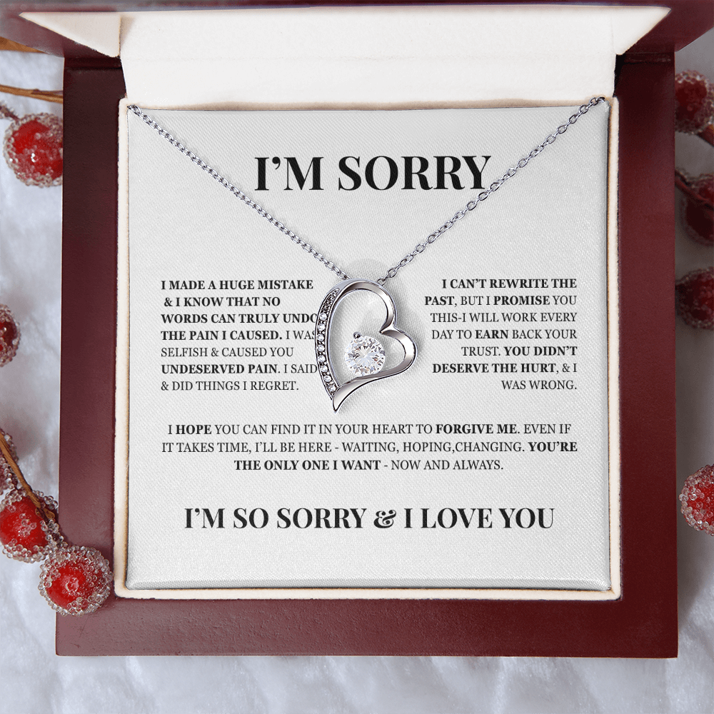 I'm Sorry! Apology Gift for Her
