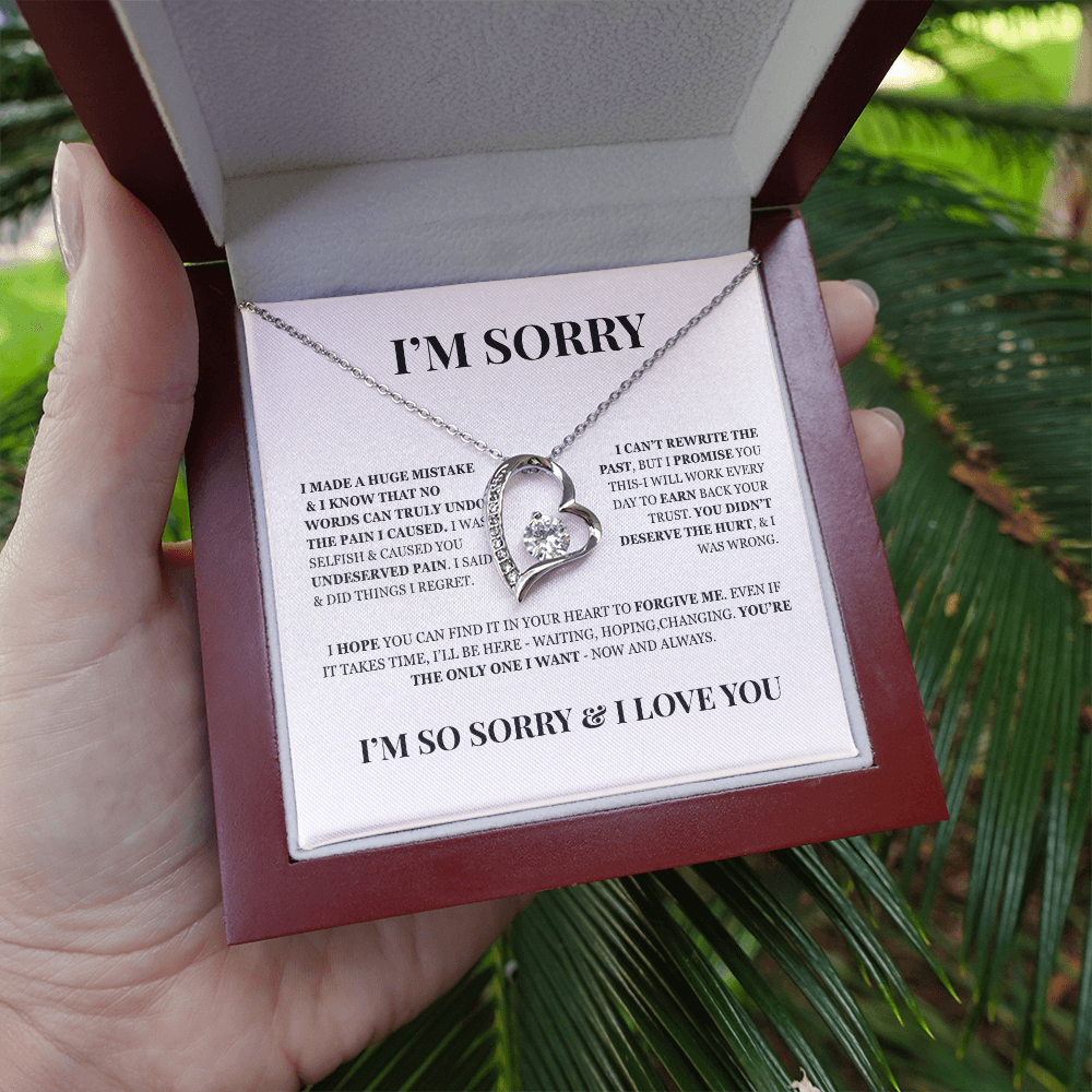 I'm Sorry! Apology Gift for Her