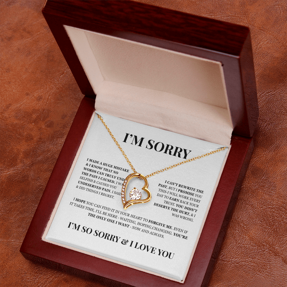 I'm Sorry! Apology Gift for Her