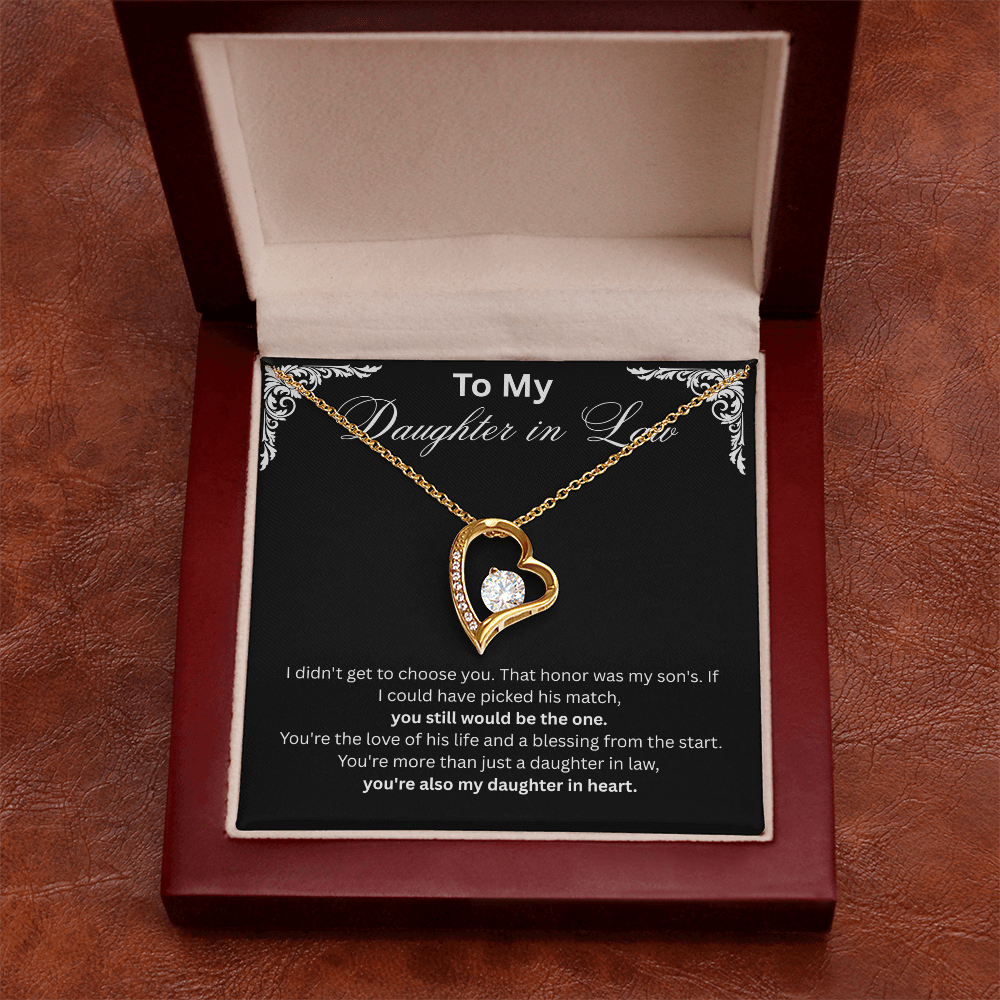 To My Daughter in Law Necklace