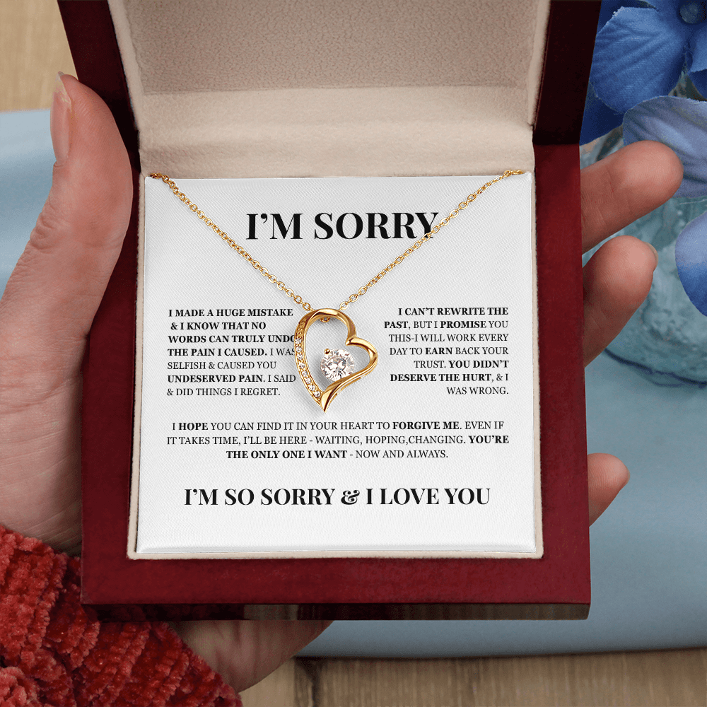 I'm Sorry! Apology Gift for Her