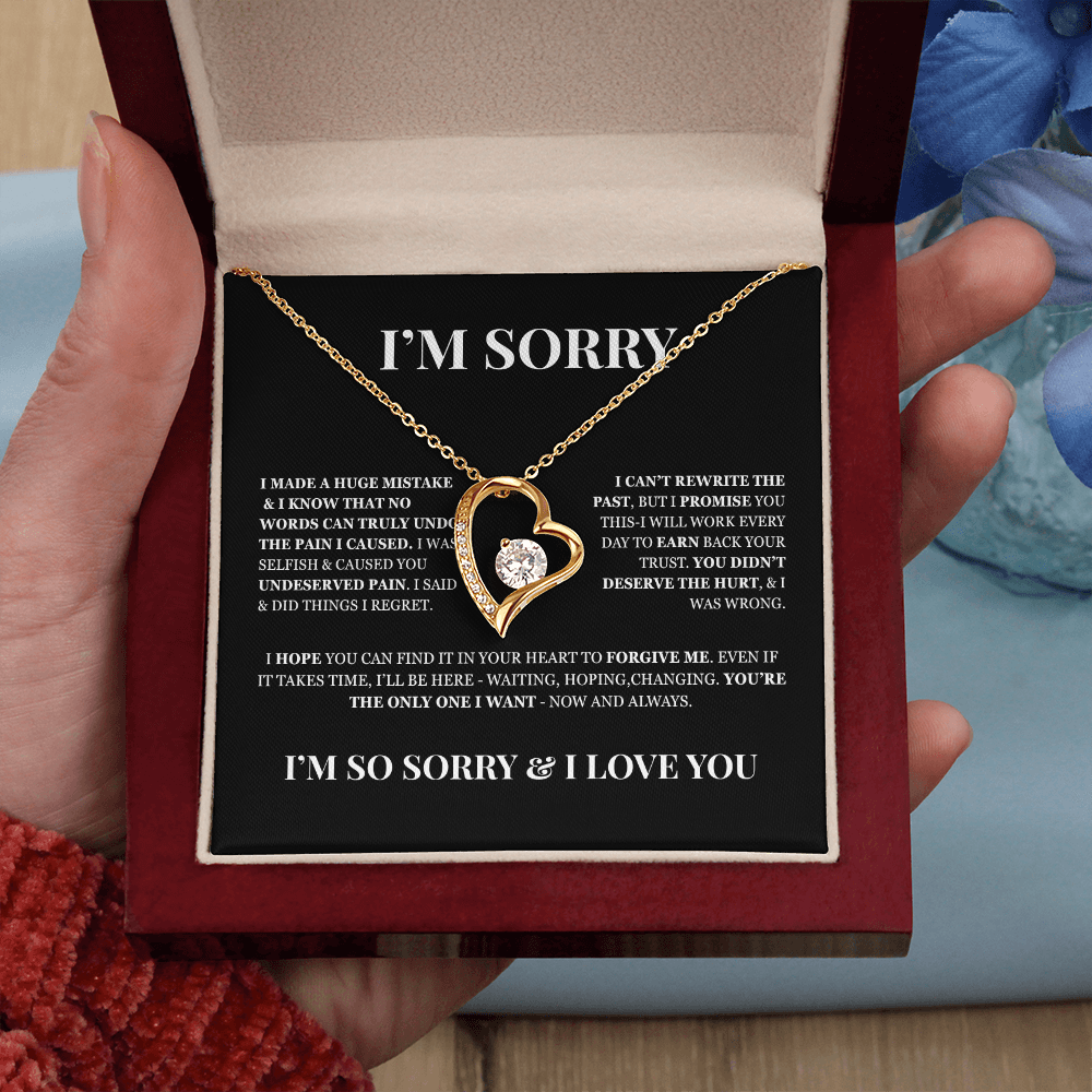 I'm Sorry - Apology Gift for Her