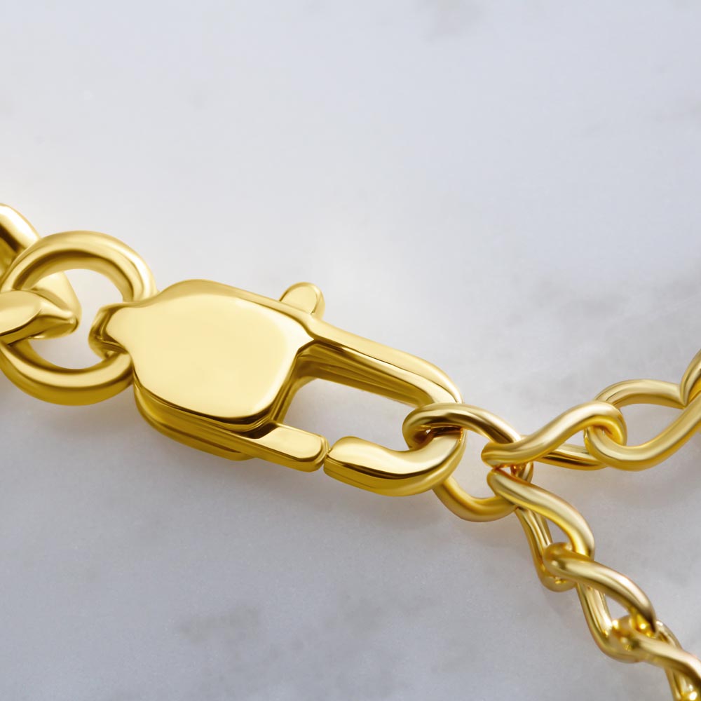 To My Son - From Mom Cuban Link Chain