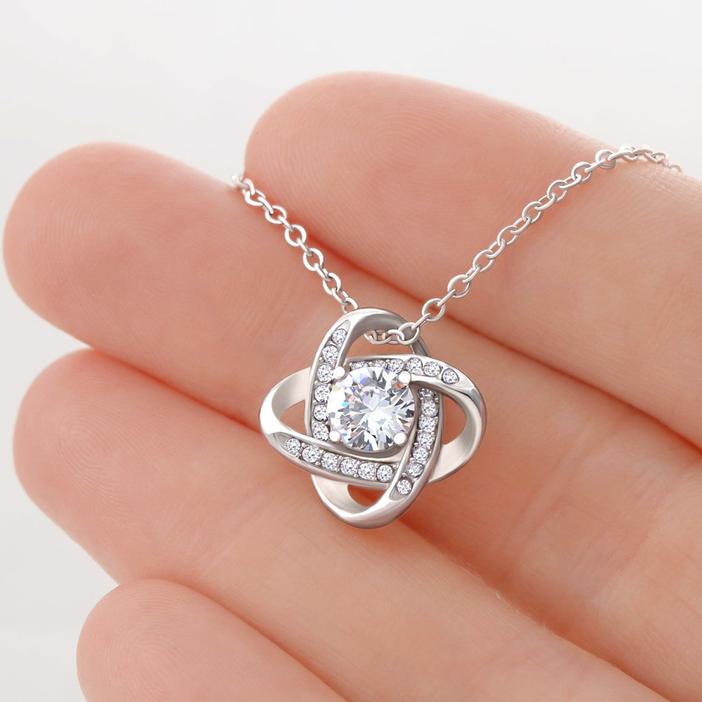 To My Beautiful Future Wife - My Missing Piece - Love Knot Necklace