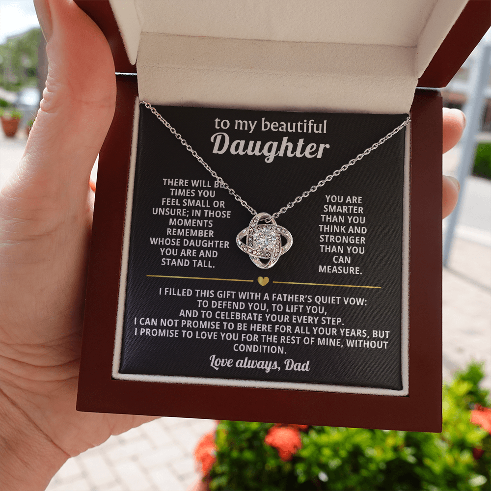 to my beautiful daughter