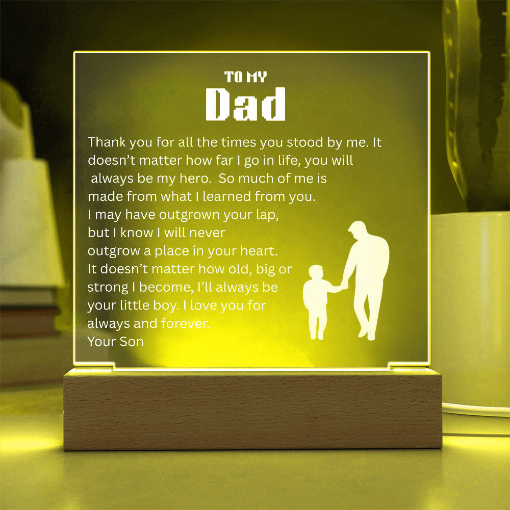 To My Dad -From Son