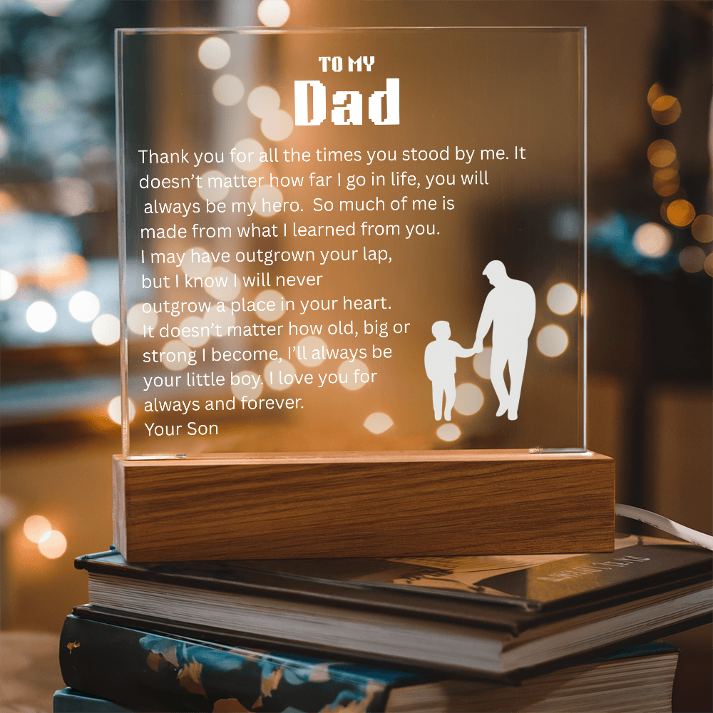 To My Dad -From Son