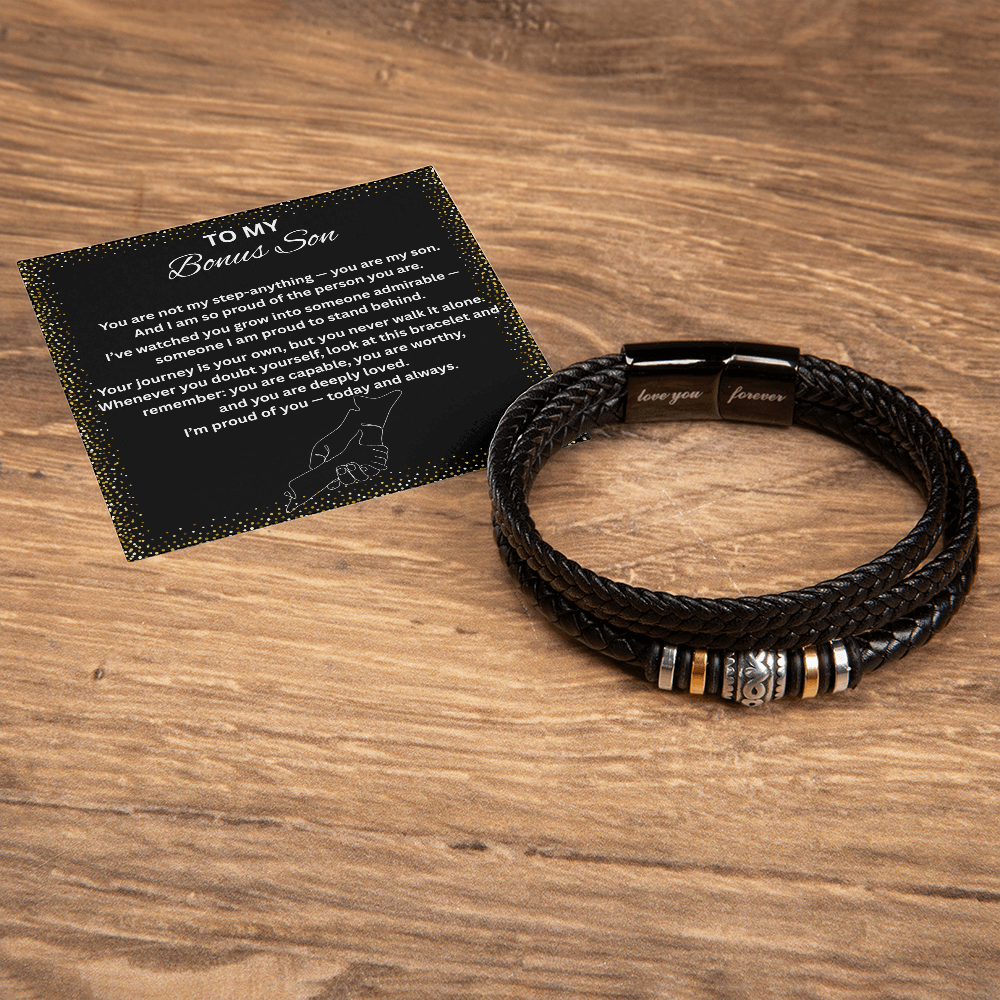 To My Bonus Son - Bracelet