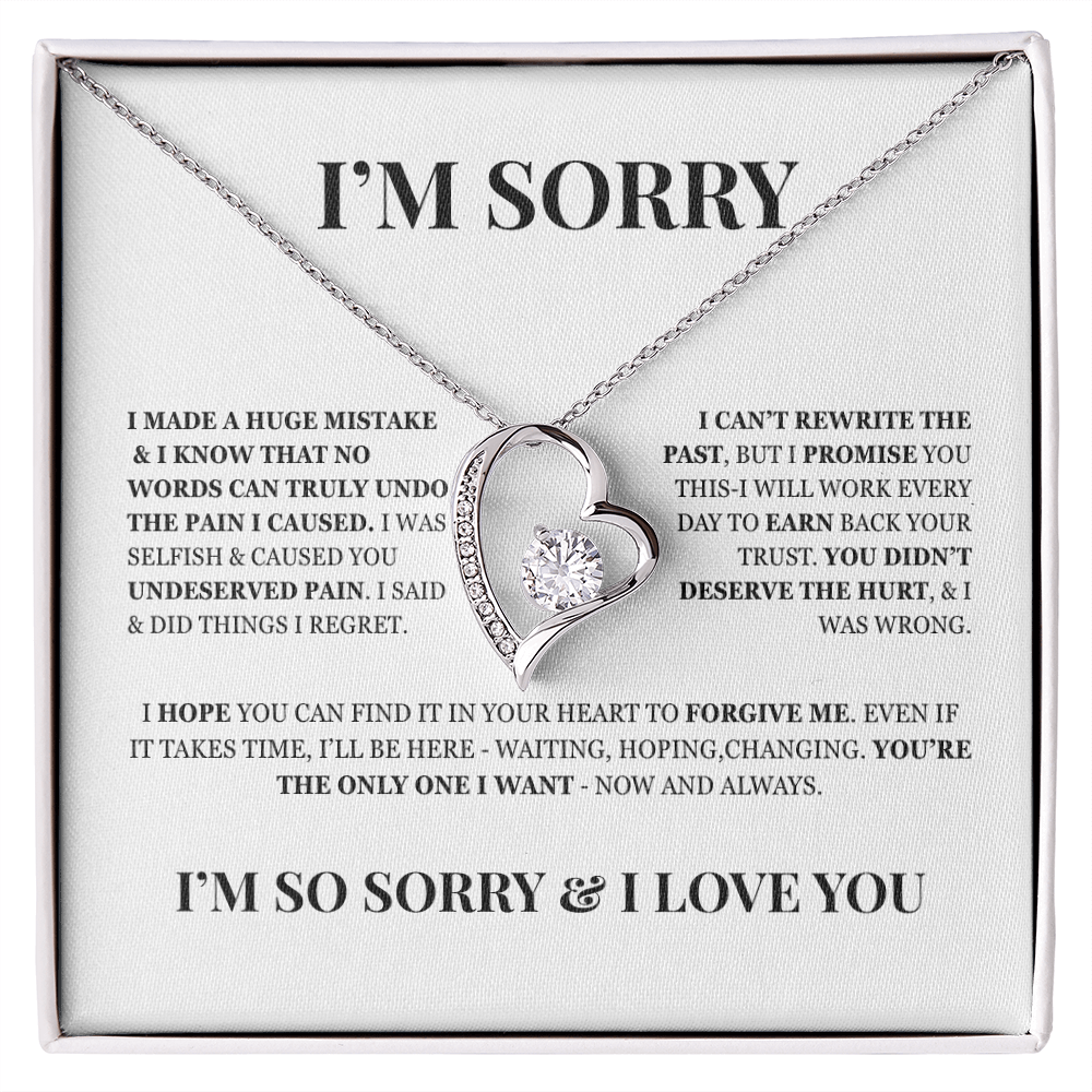 I'm Sorry! Apology Gift for Her