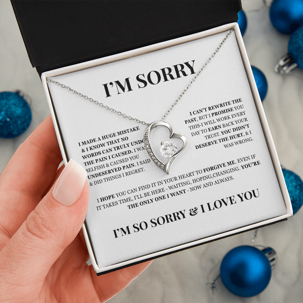 I'm Sorry! Apology Gift for Her