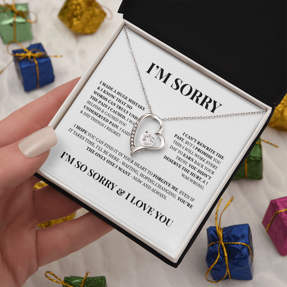 I'm Sorry! Apology Gift for Her