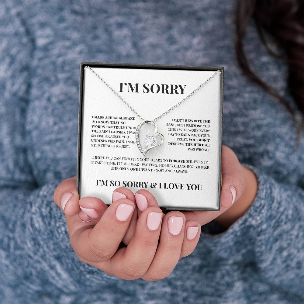 I'm Sorry! Apology Gift for Her