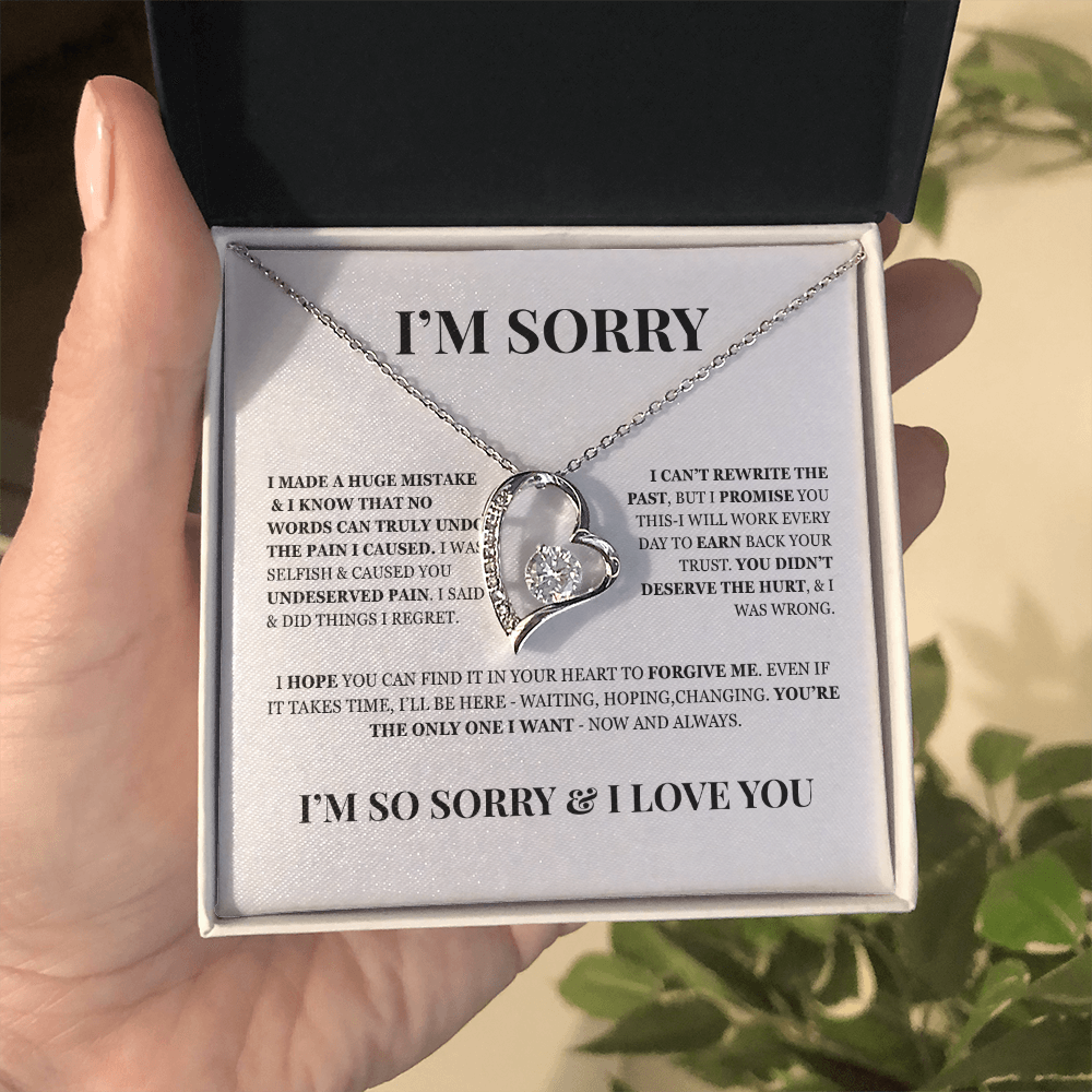 I'm Sorry! Apology Gift for Her