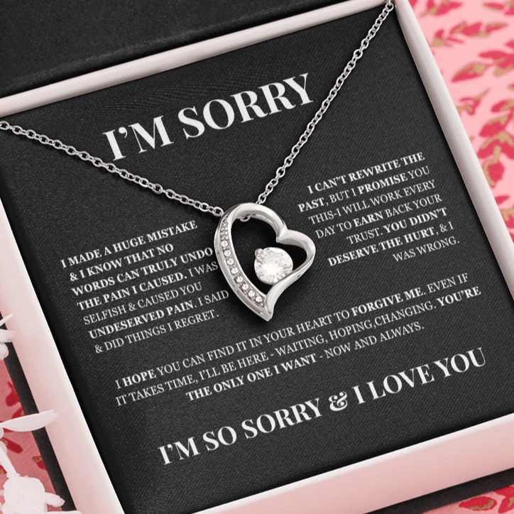 I'm Sorry - Apology Gift for Her