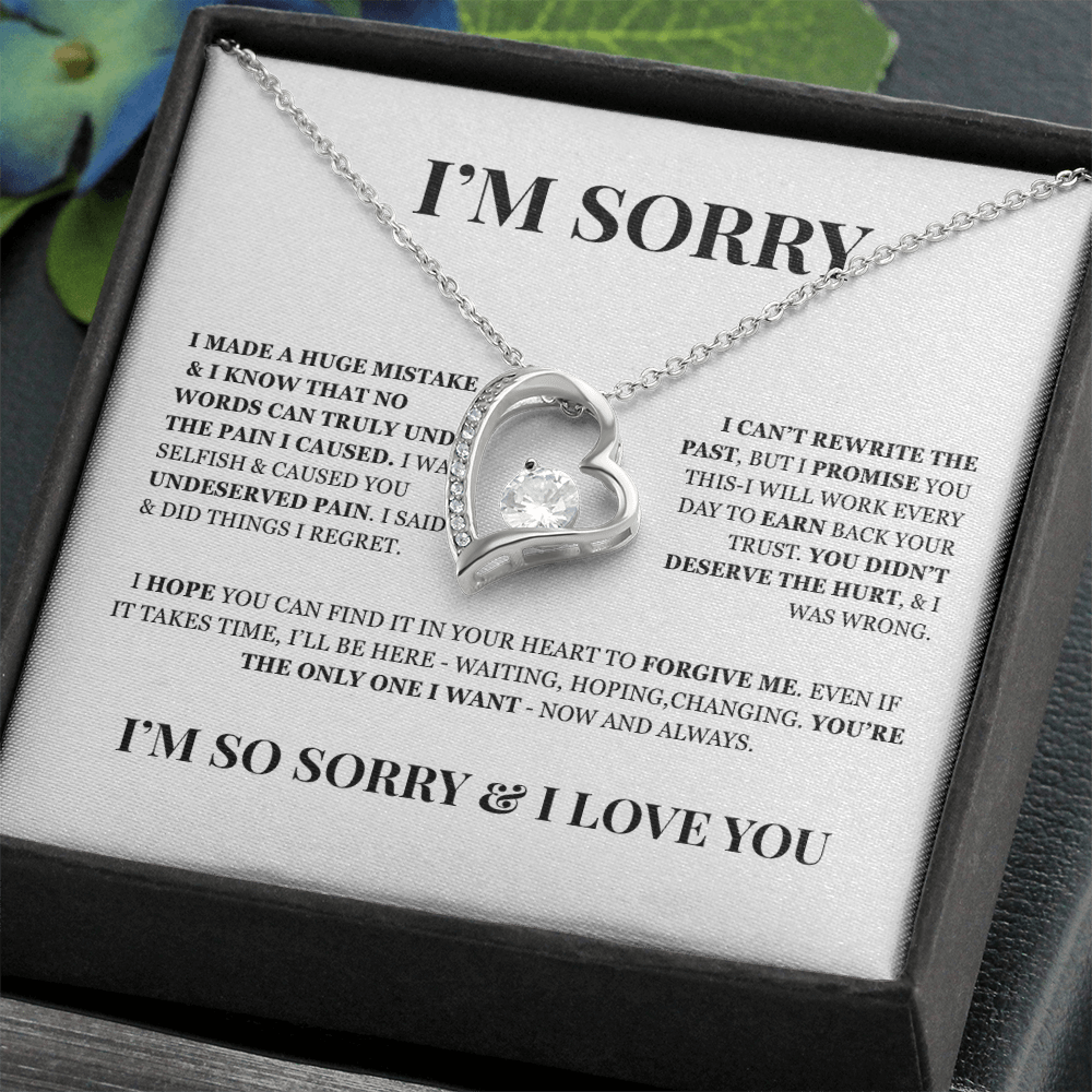 I'm Sorry! Apology Gift for Her