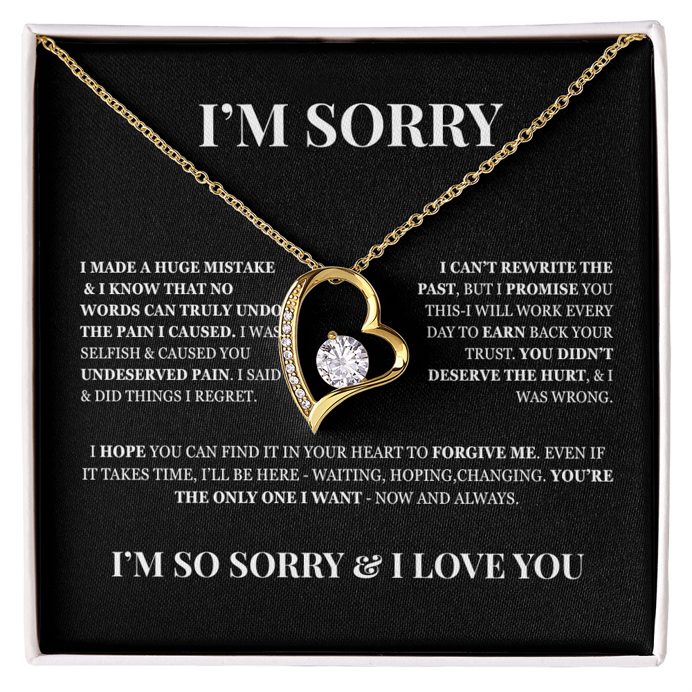I'm Sorry - Apology Gift for Her