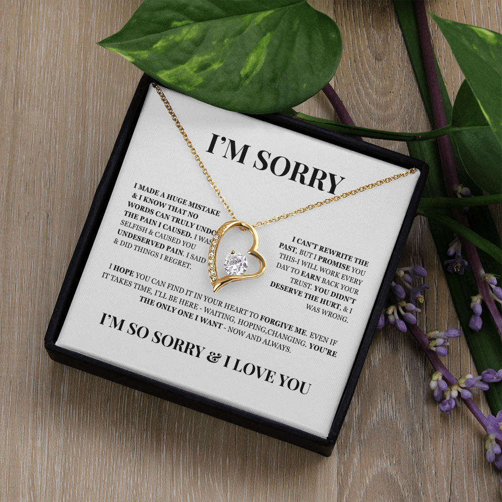 I'm Sorry! Apology Gift for Her