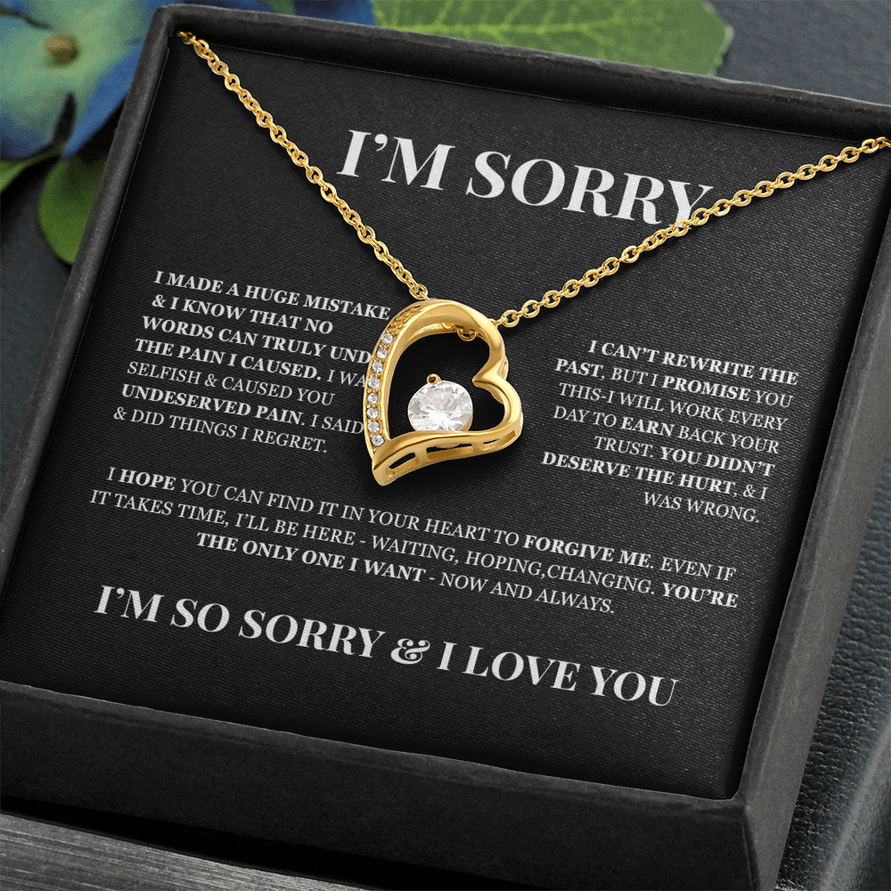 I'm Sorry - Apology Gift for Her