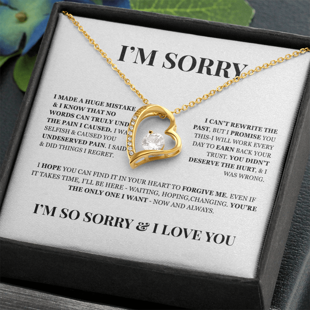 I'm Sorry! Apology Gift for Her