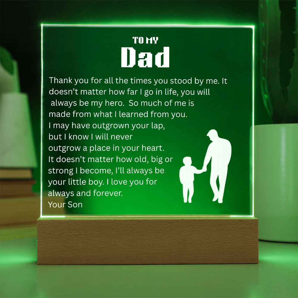 To My Dad -From Son