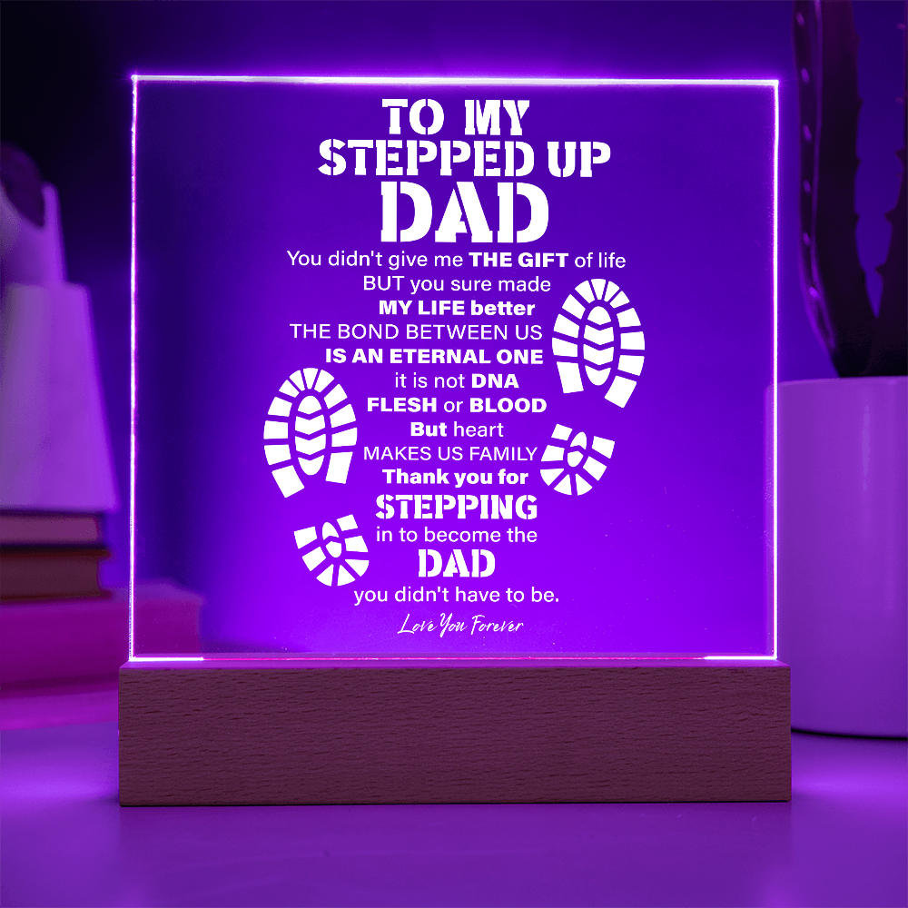 To My Stepped Up Dad