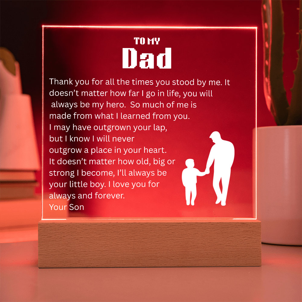 To My Dad -From Son