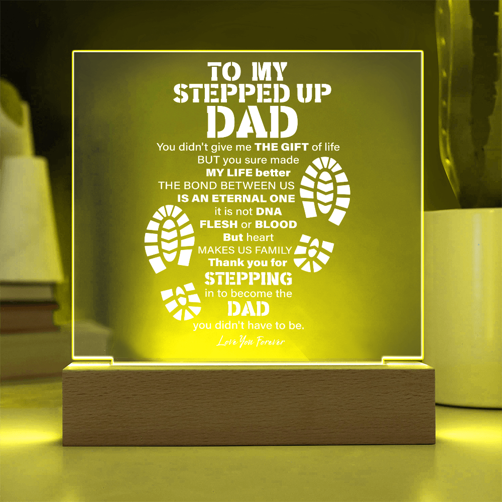 To My Stepped Up Dad