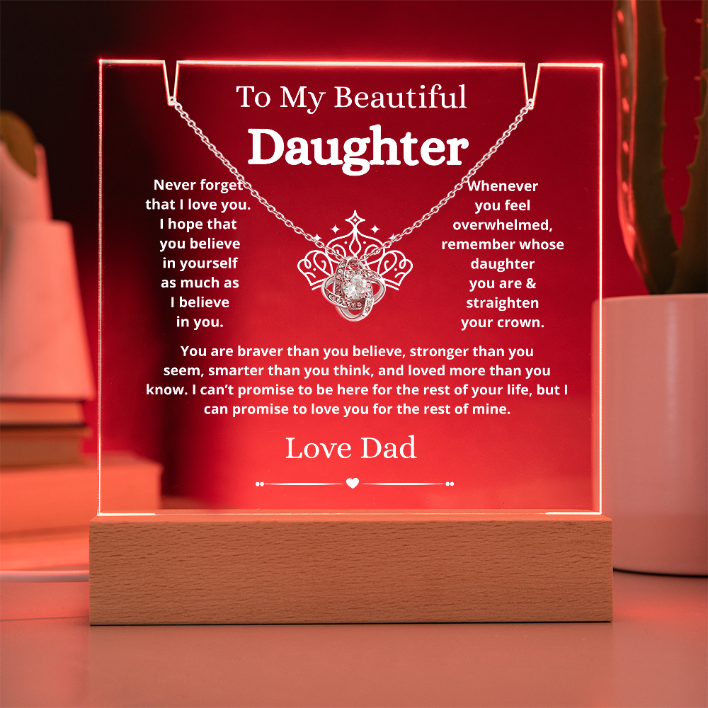 To My Beautiful Daughter - Love Dad