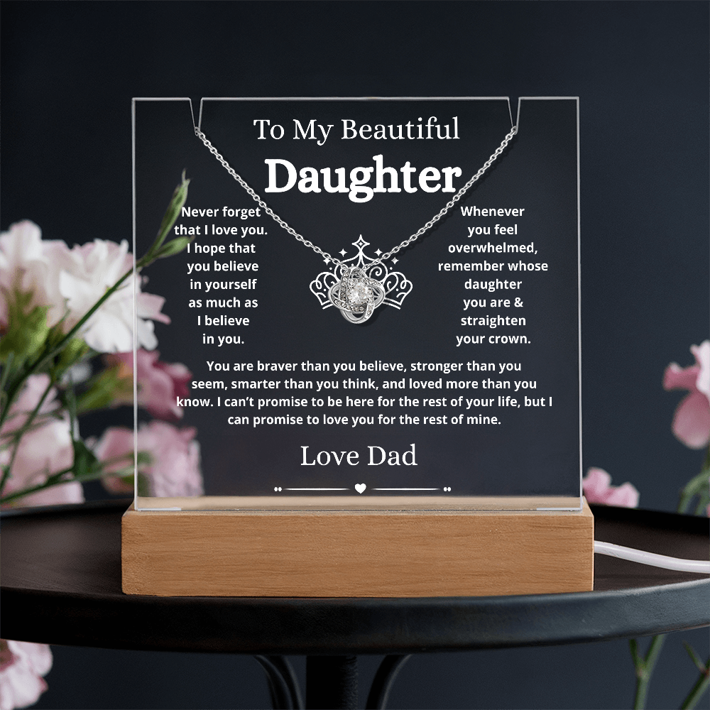 To My Beautiful Daughter - Love Dad