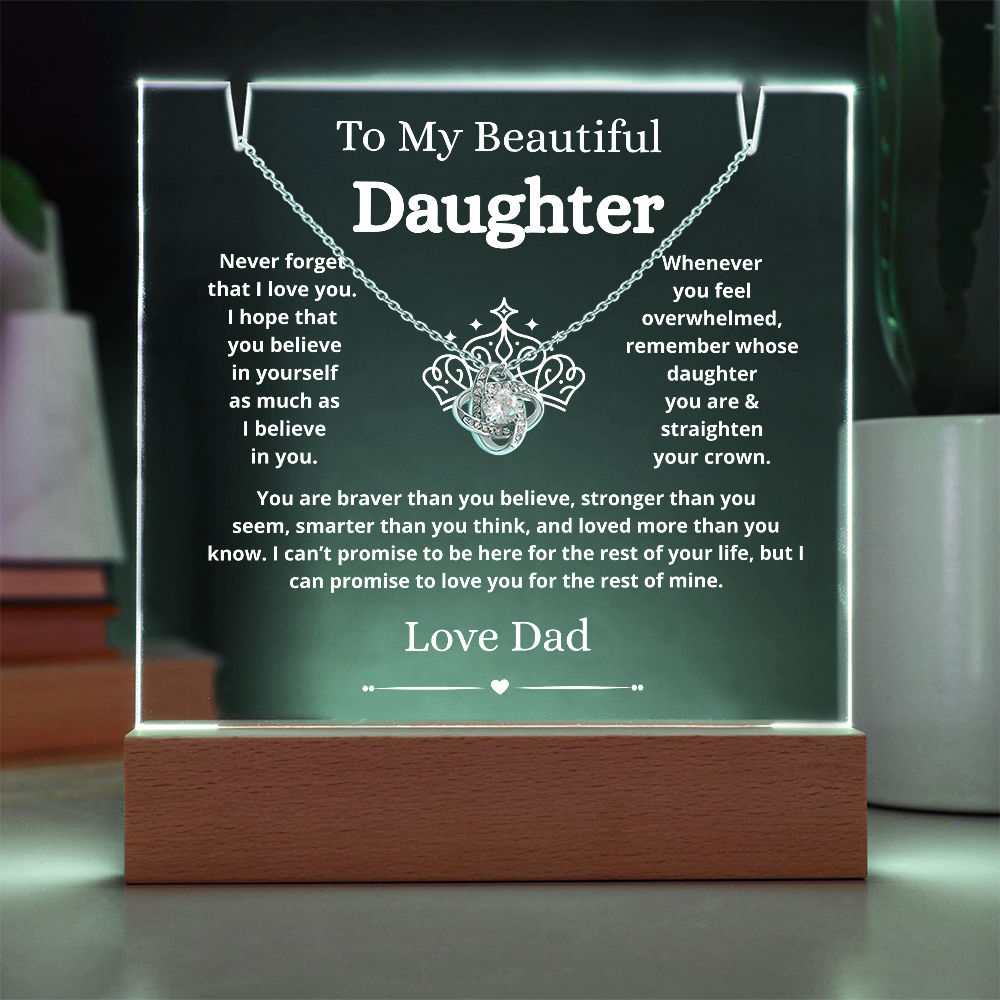 To My Beautiful Daughter - Love Dad