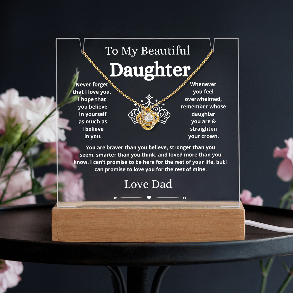 To My Beautiful Daughter - Love Dad