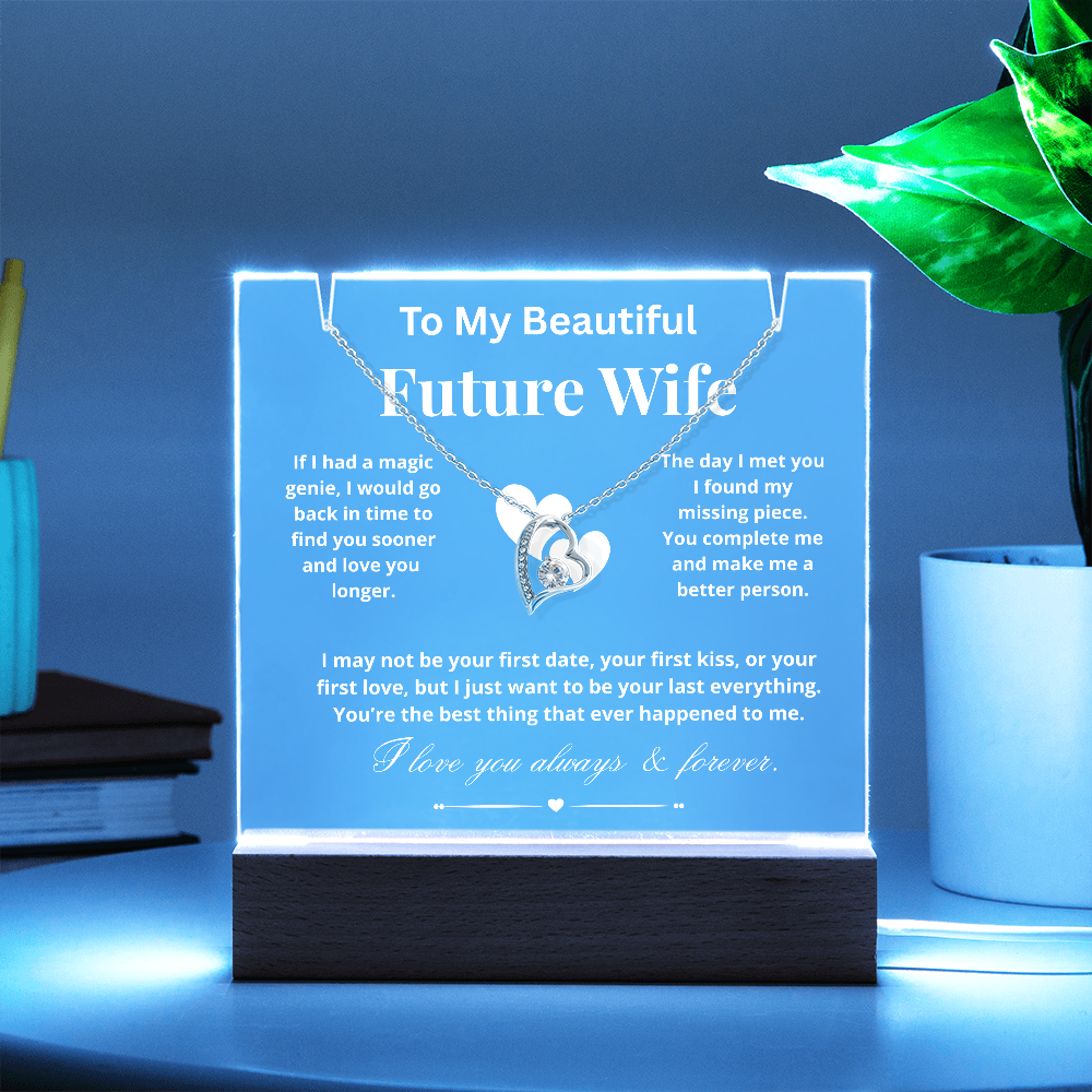 To My Future Wife Keepsake Acrylic Bundle