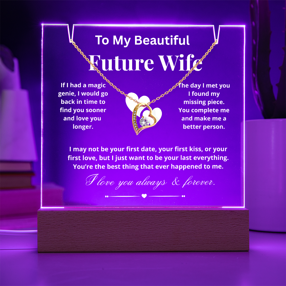 To My Future Wife Keepsake Acrylic Bundle