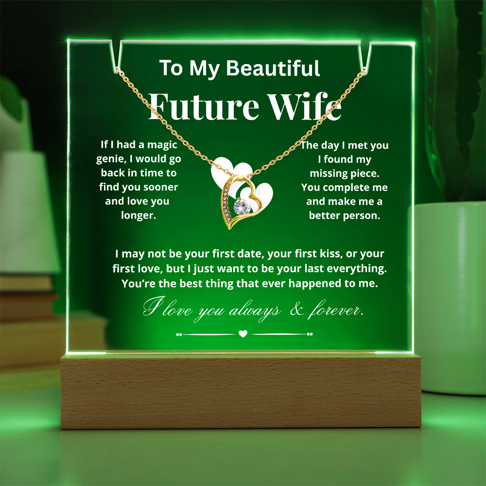 To My Future Wife Keepsake Acrylic Bundle