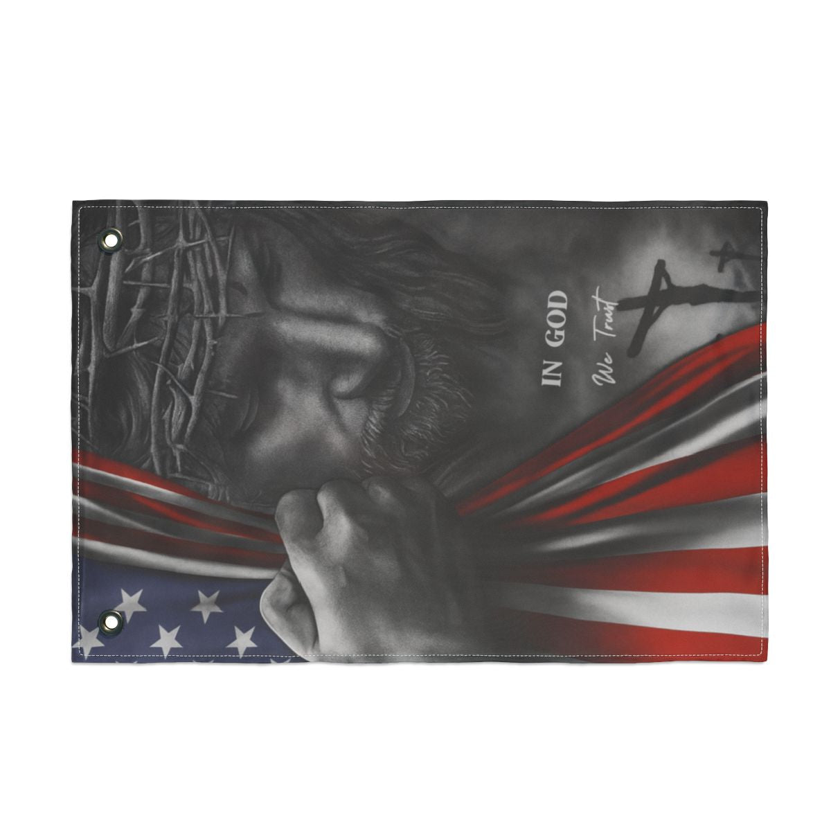 In God We Trust Double Sided Flag