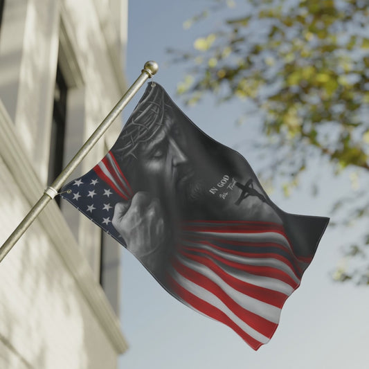In God We Trust Double Sided Flag